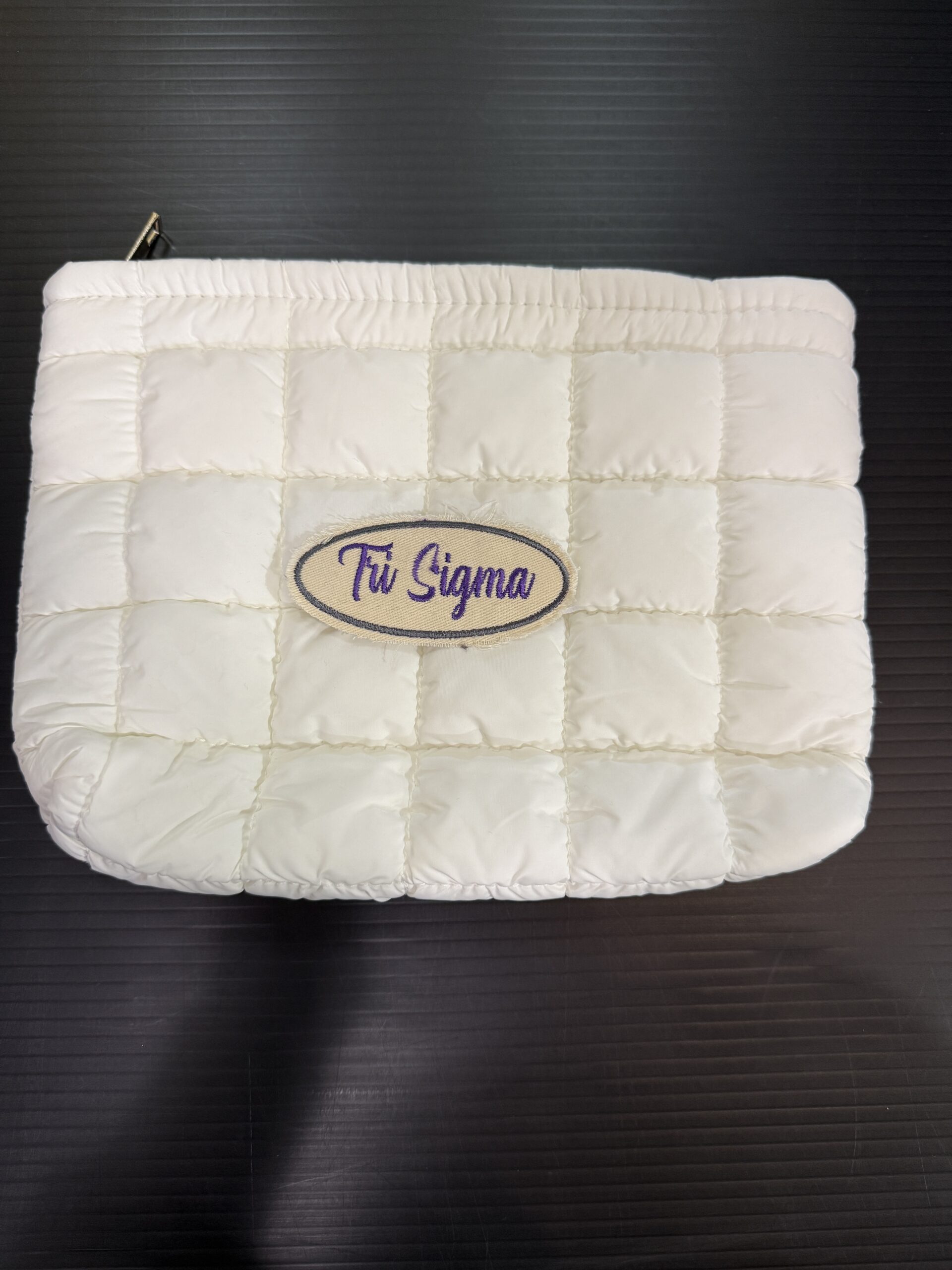 Puffer Cosmetic Bag - Sigma Sigma Sigma - Tri Sigma