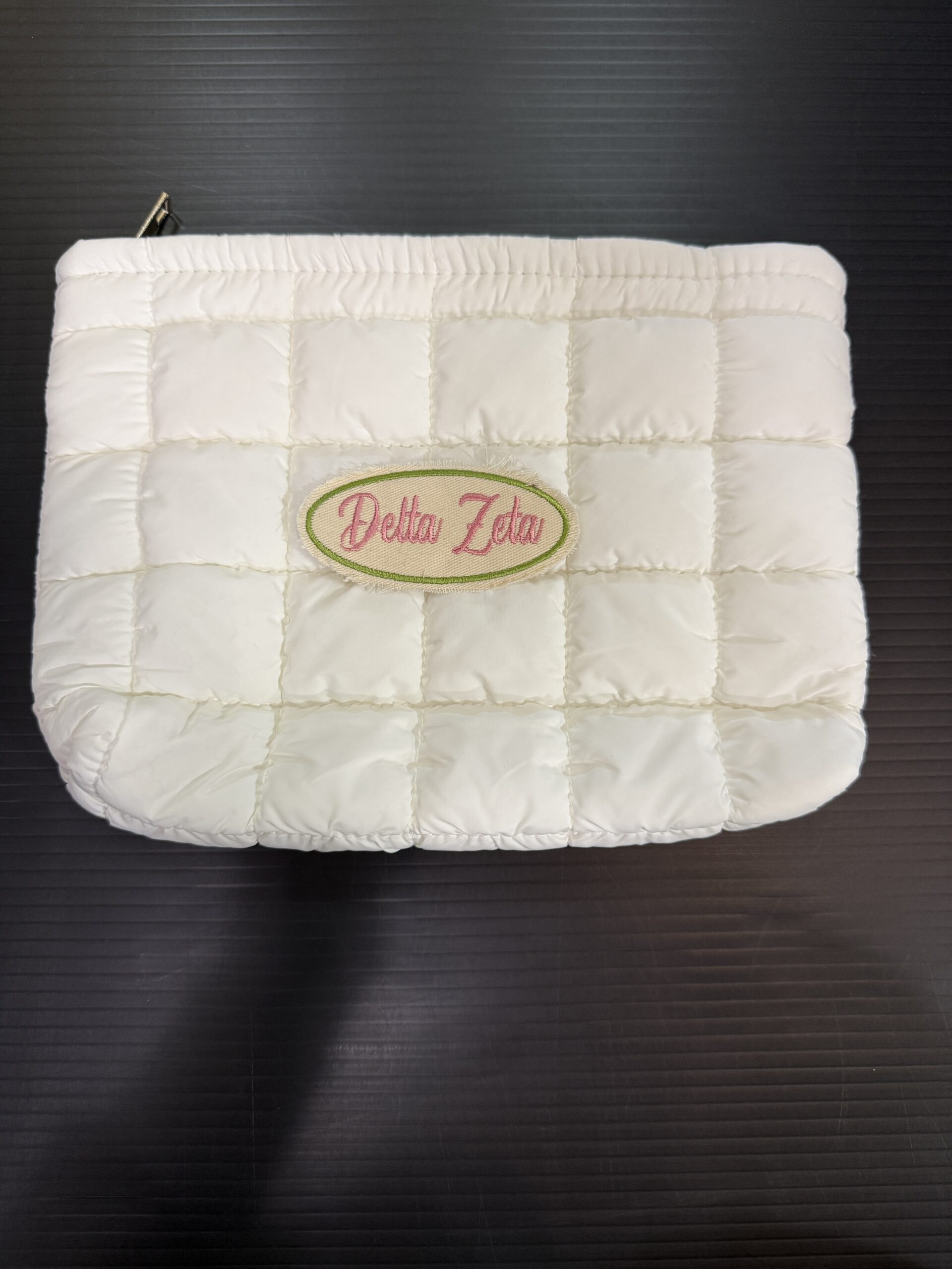 Puffer Cosmetic Bag- Delta Zeta - DeeZee - Image 2