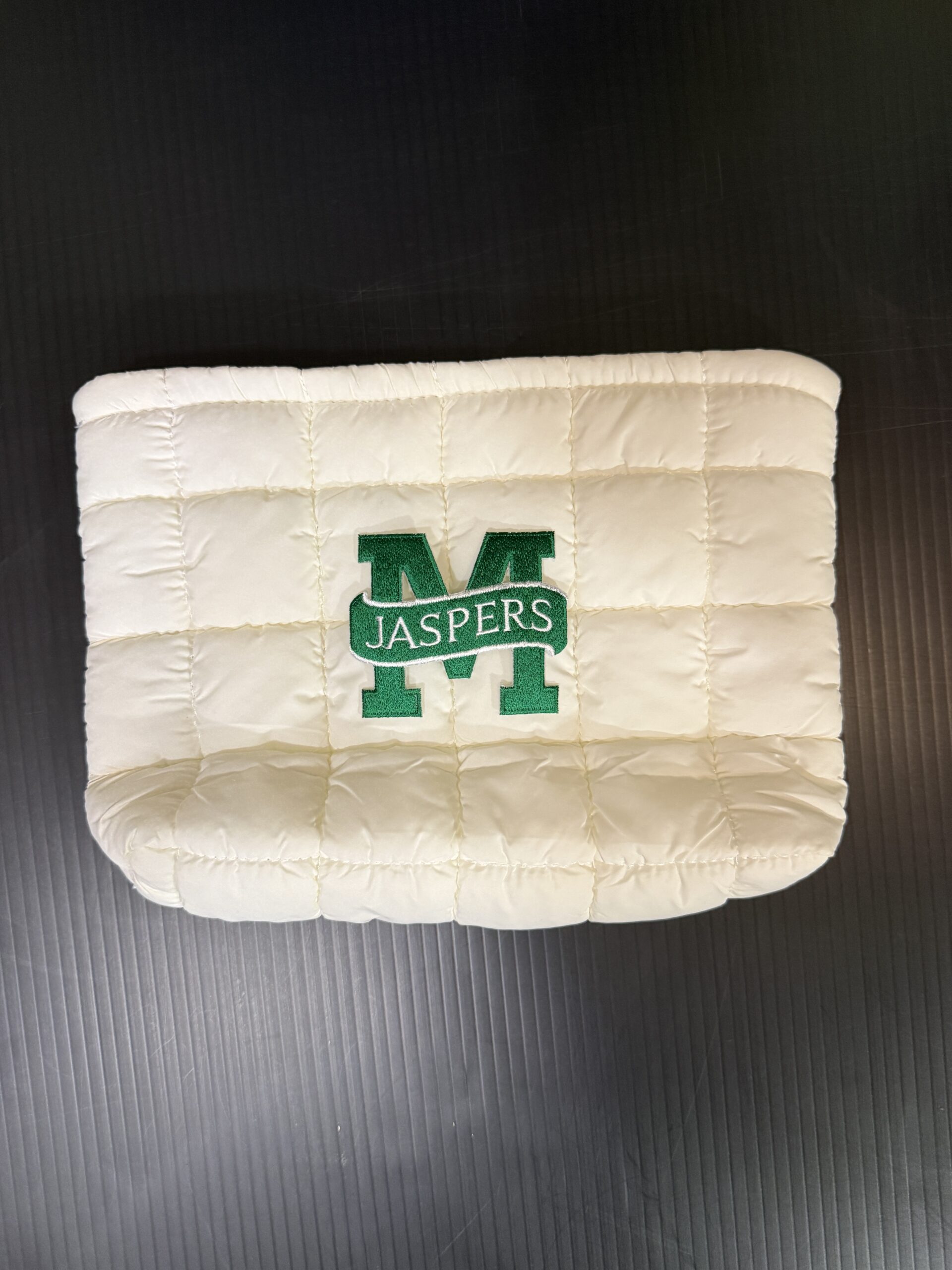 Puffer Cosmetic Bag - Manhattan College - Image 2