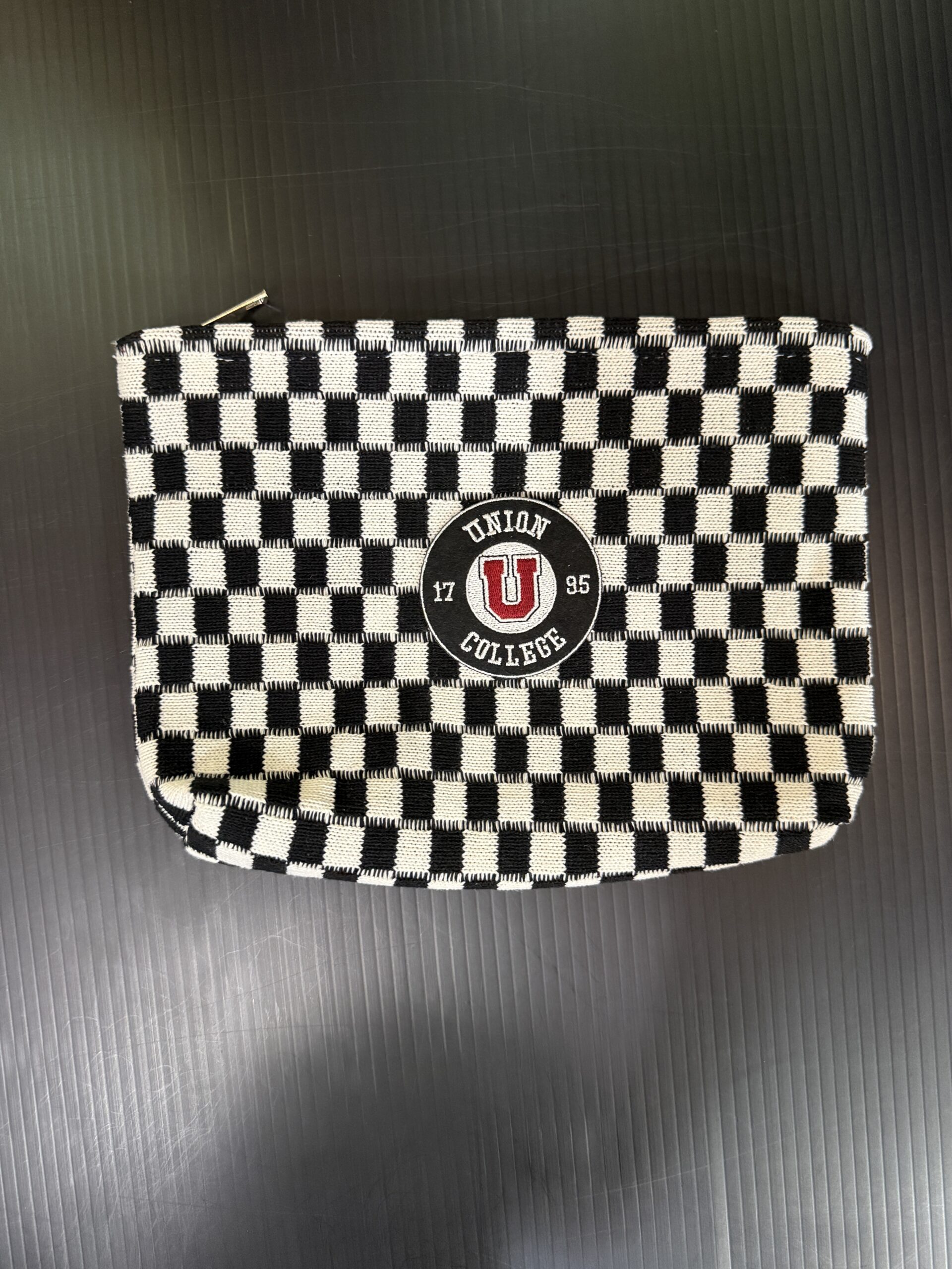 Checker Cosmetic Bag - Union College