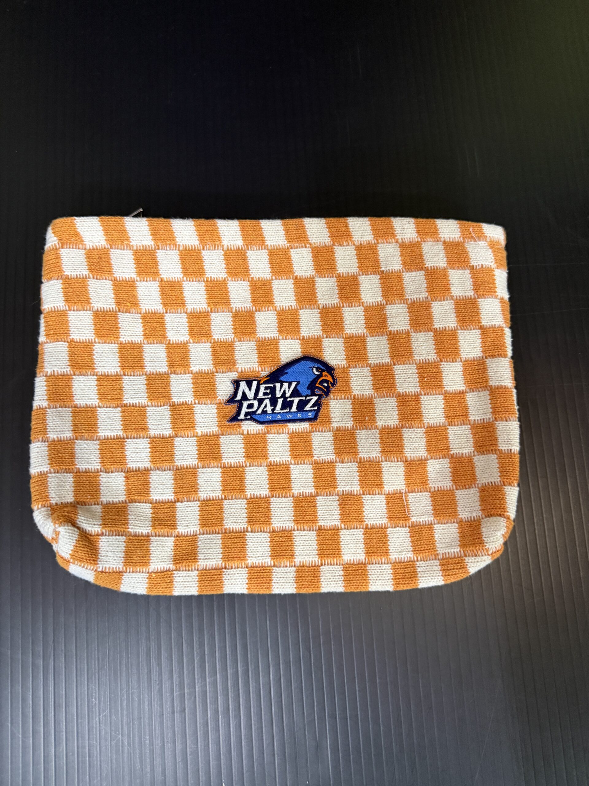 Checker Cosmetic Bag - SUNY New Paltz