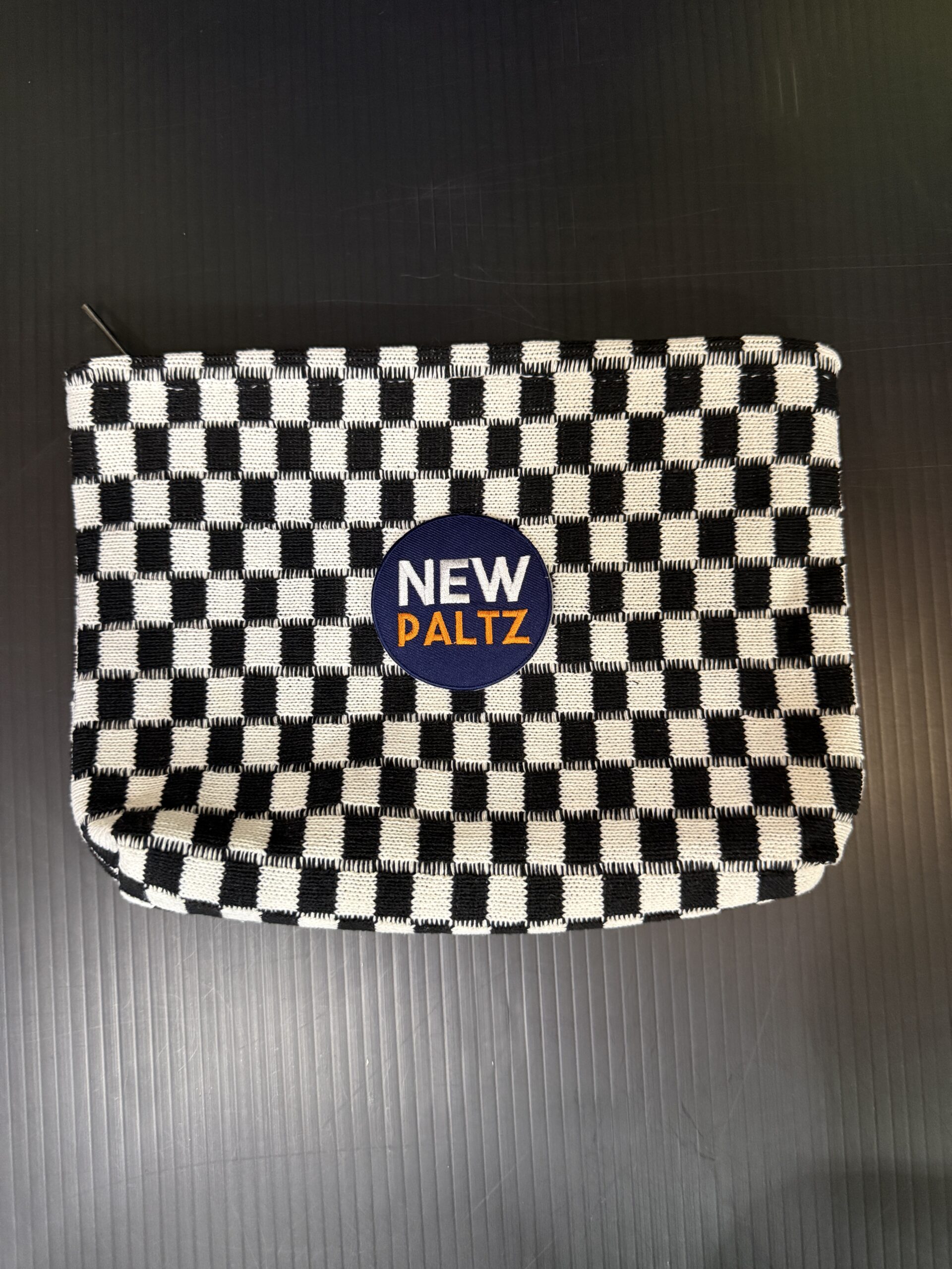 Checker Cosmetic Bag - SUNY New Paltz - Image 2