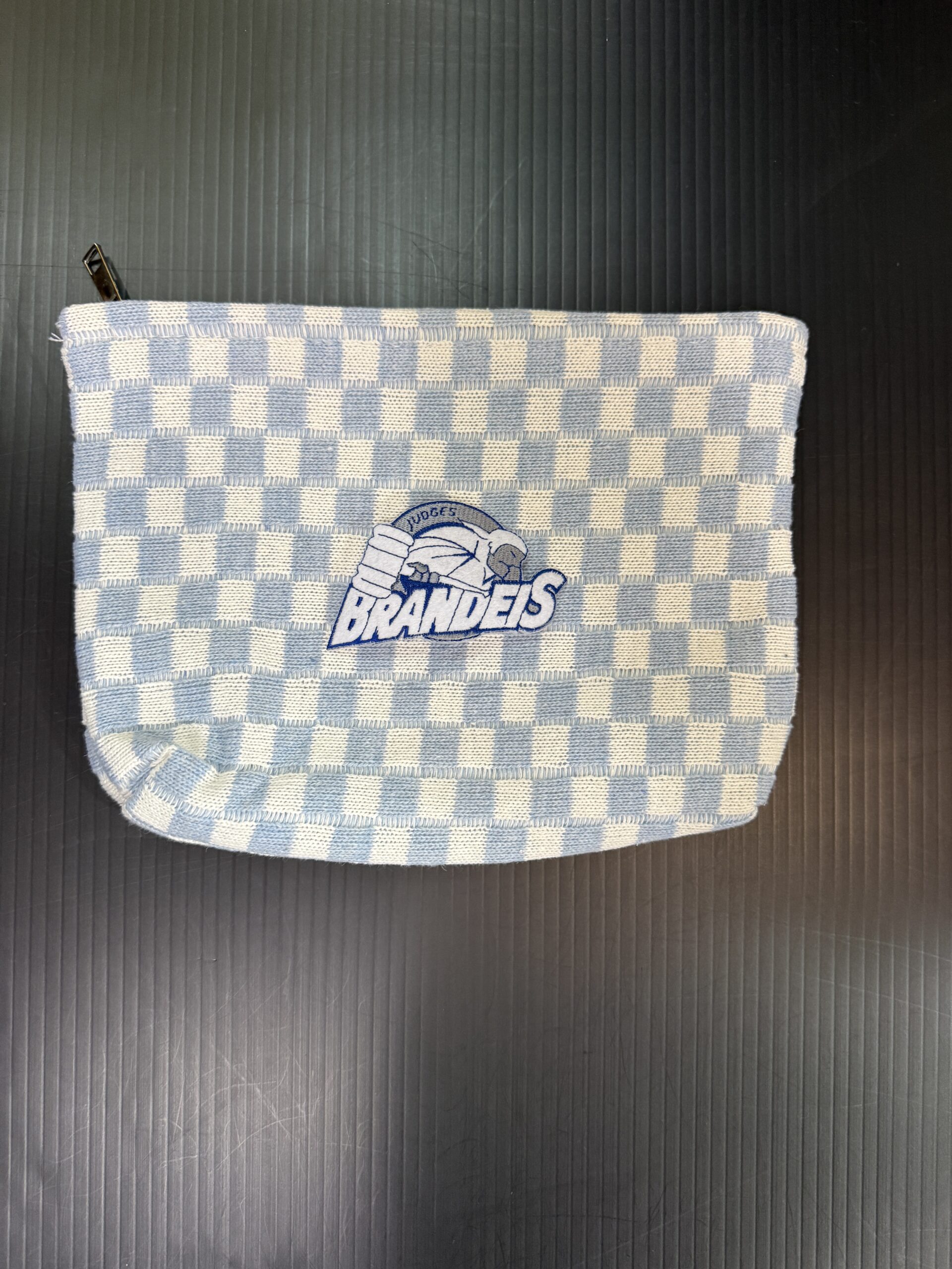 Checker Cosmetic Bag - Brandeis