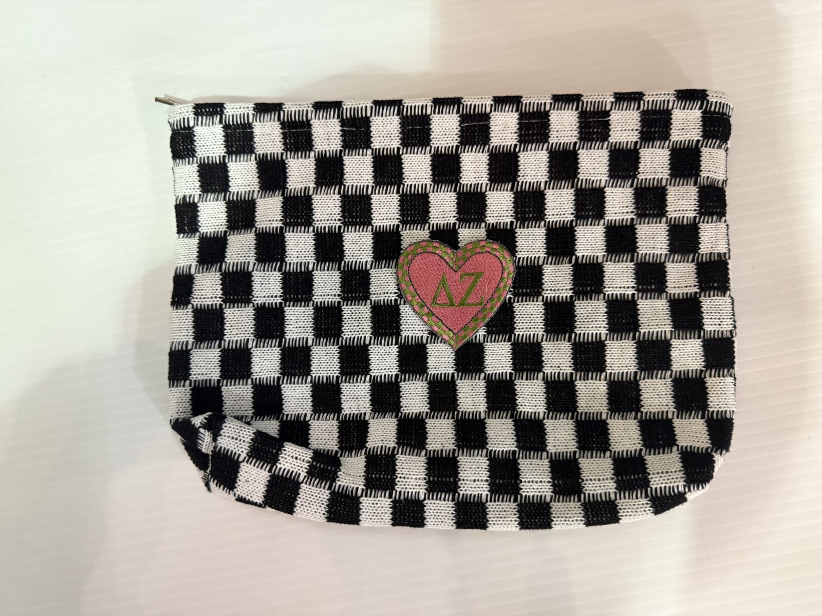 Checker Cosmetic Bag - Delta Zeta - Image 2