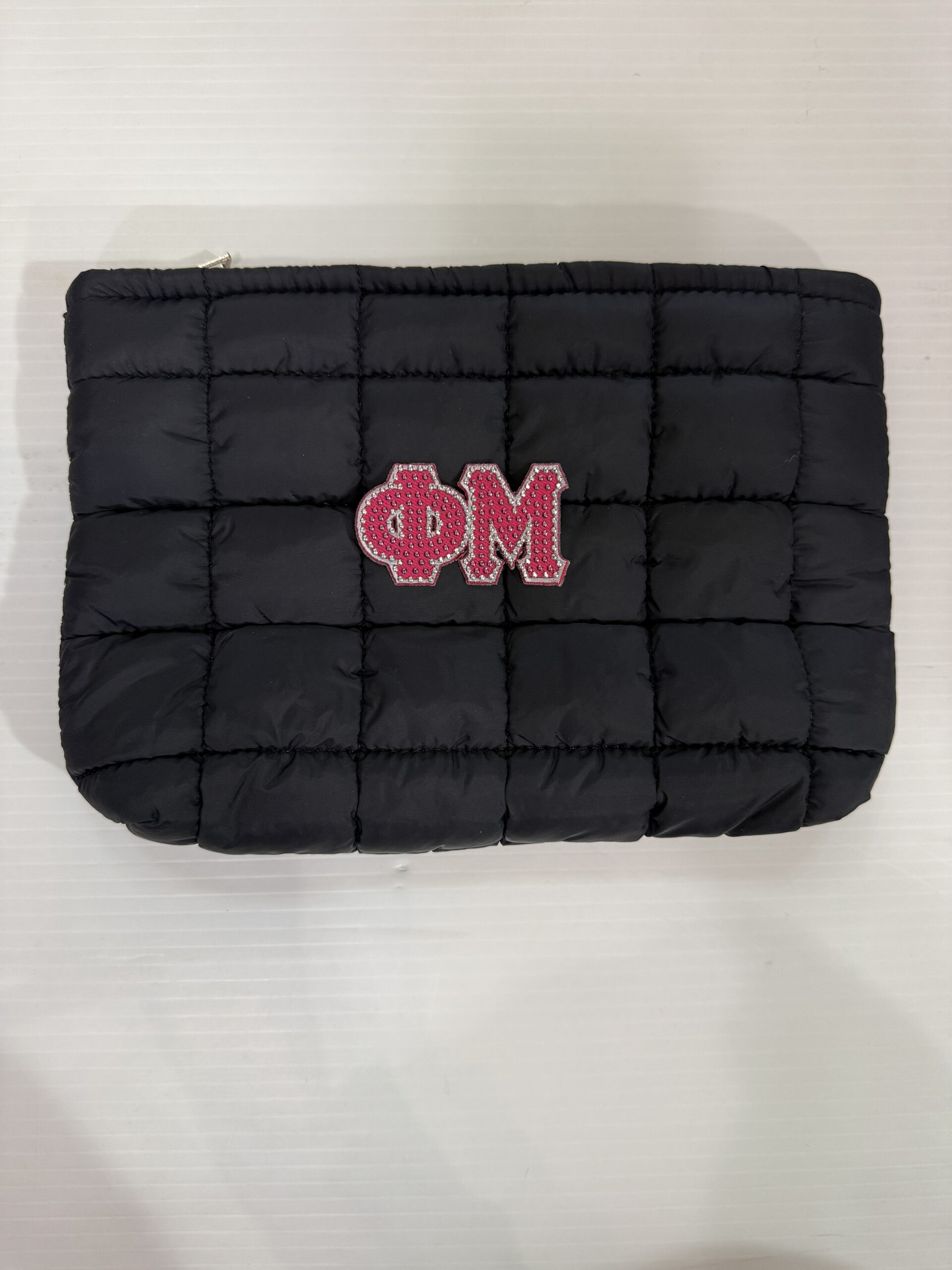 Puffer Cosmetic Bag - Phi Mu