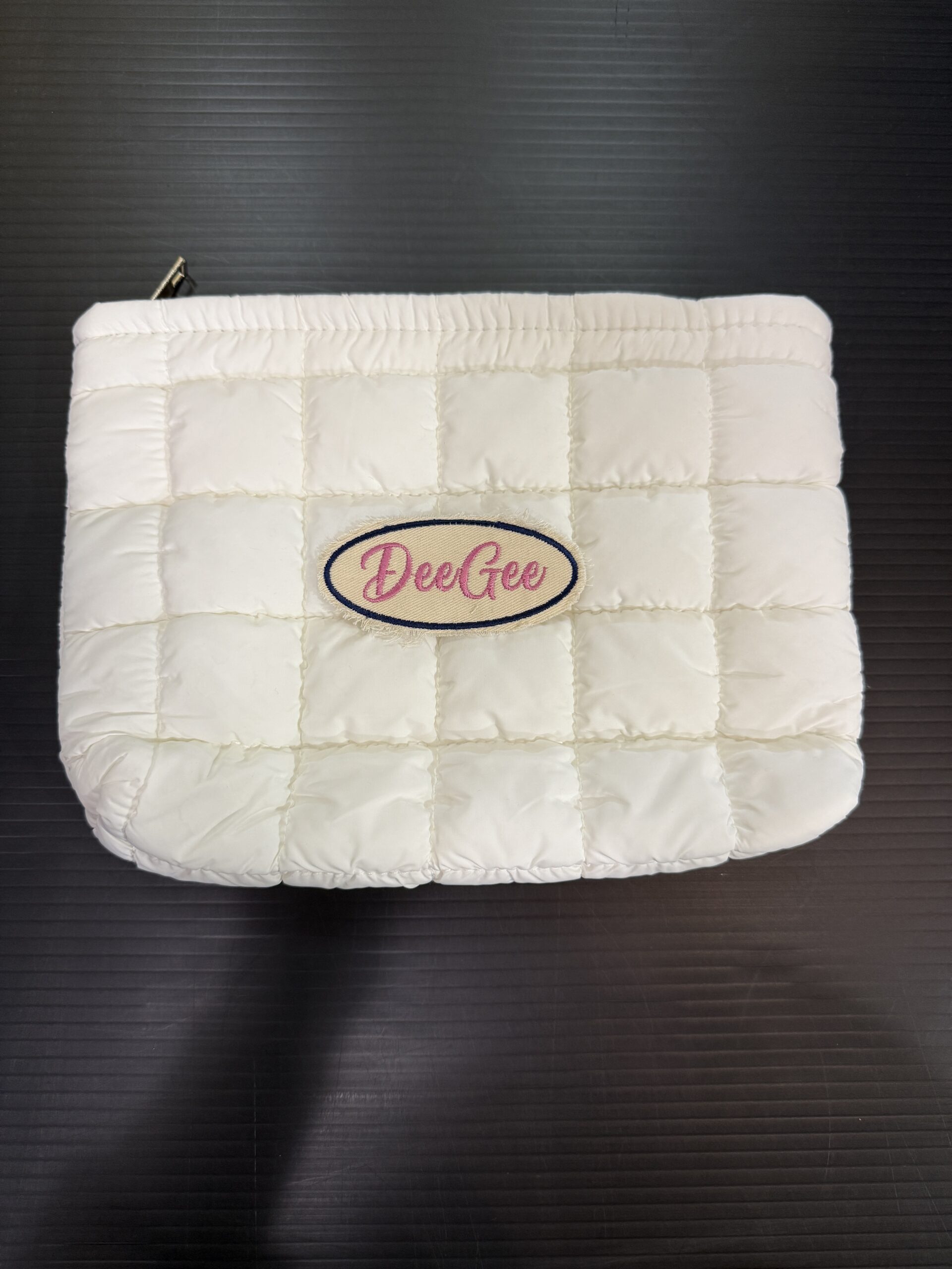 Puffer Cosmetic Bag - Delta Gamma - DeeGee