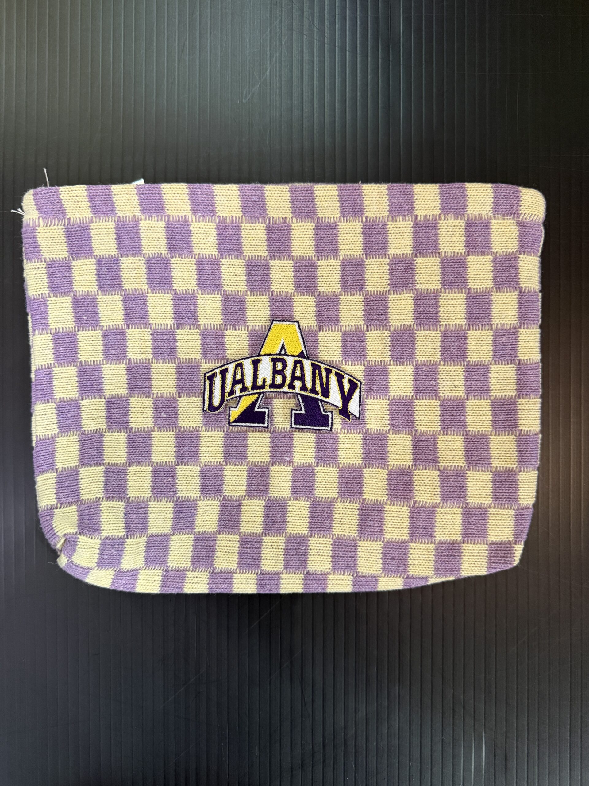 Checker Cosmetic Bag - SUNY Albany