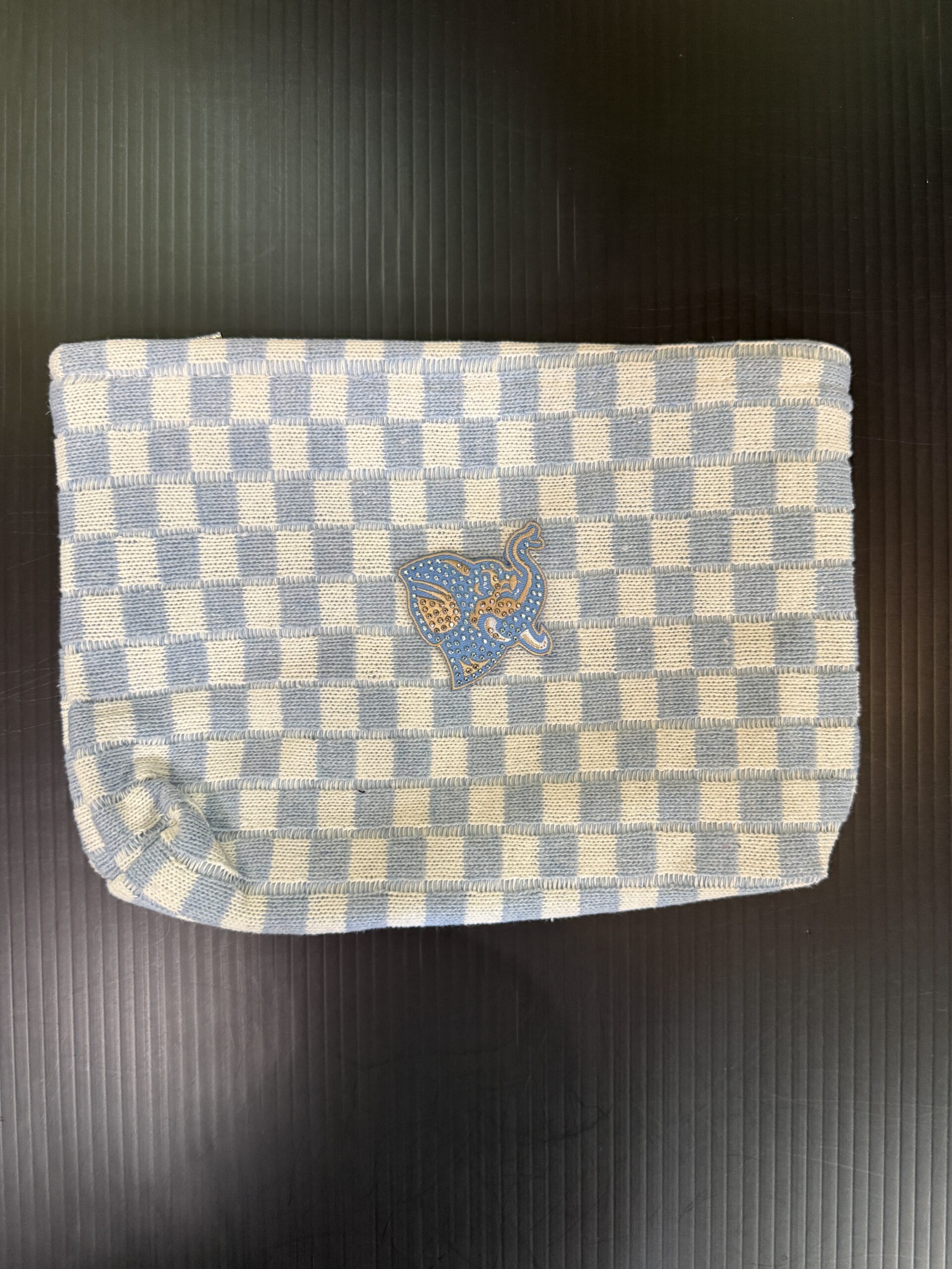 Checker Cosmetic Bag - Tufts