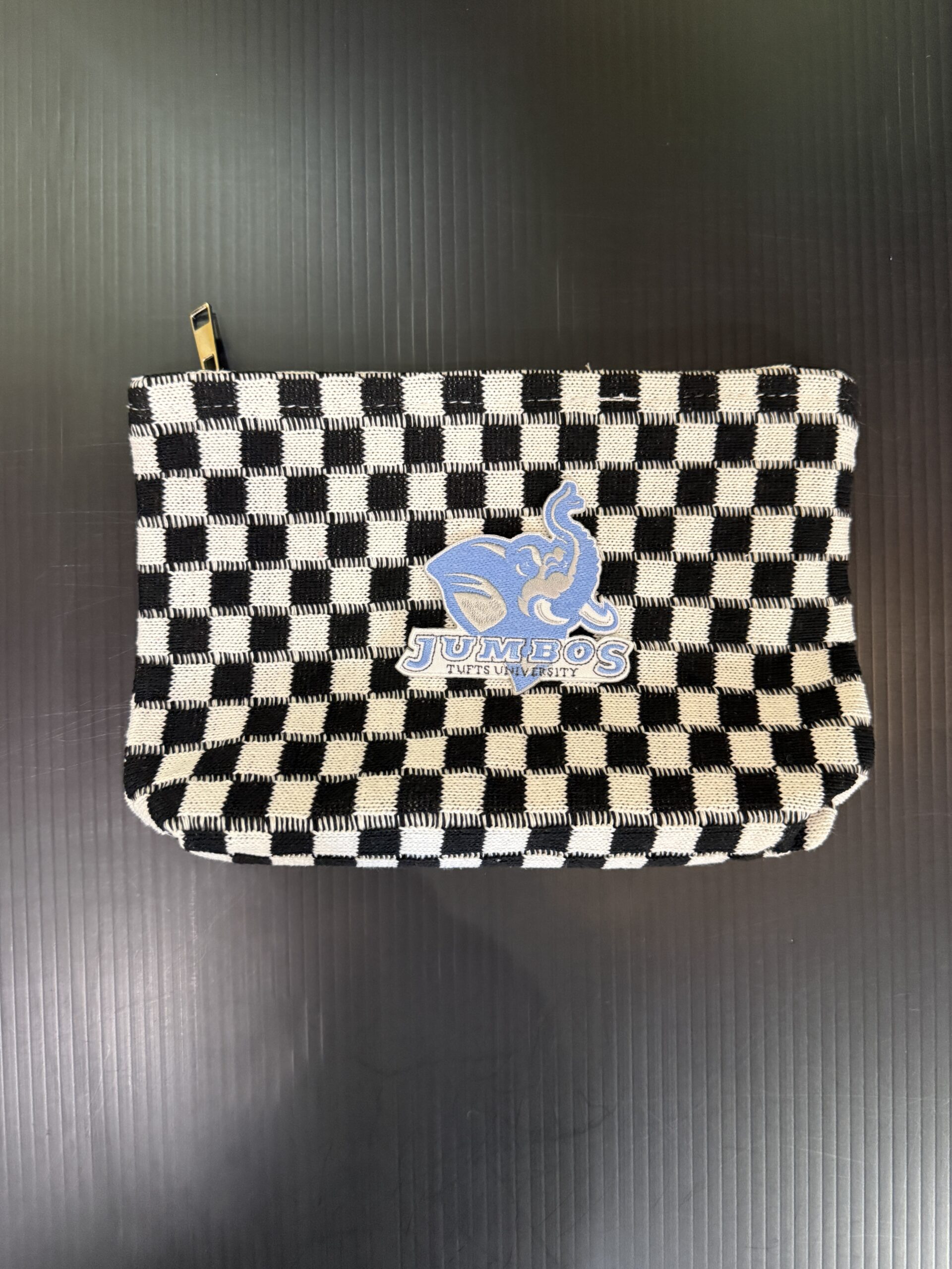 Checker Cosmetic Bag - Tufts - Image 2