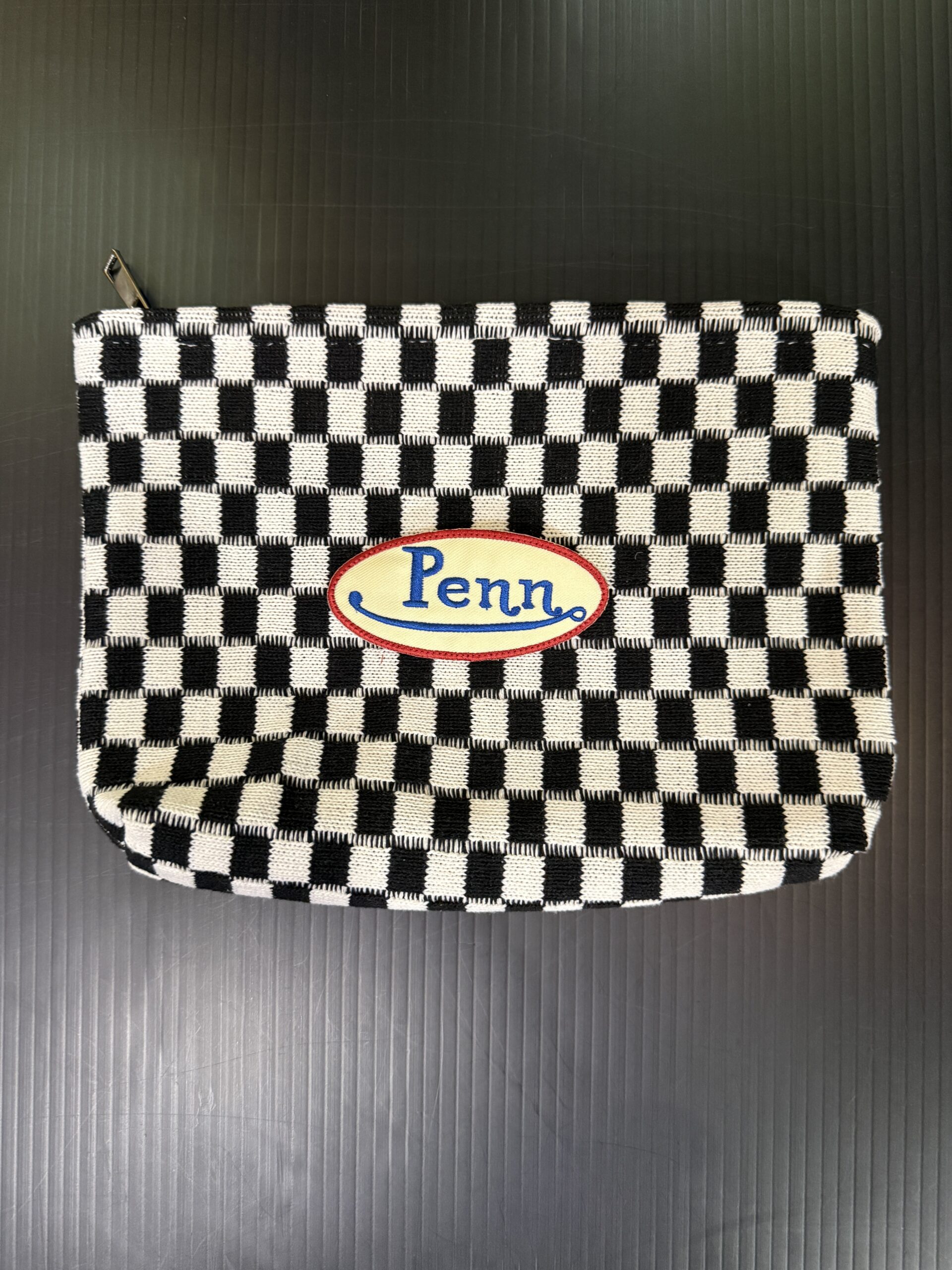 Checker Cosmetic Bag - UPenn University of Pennsylania Quakers