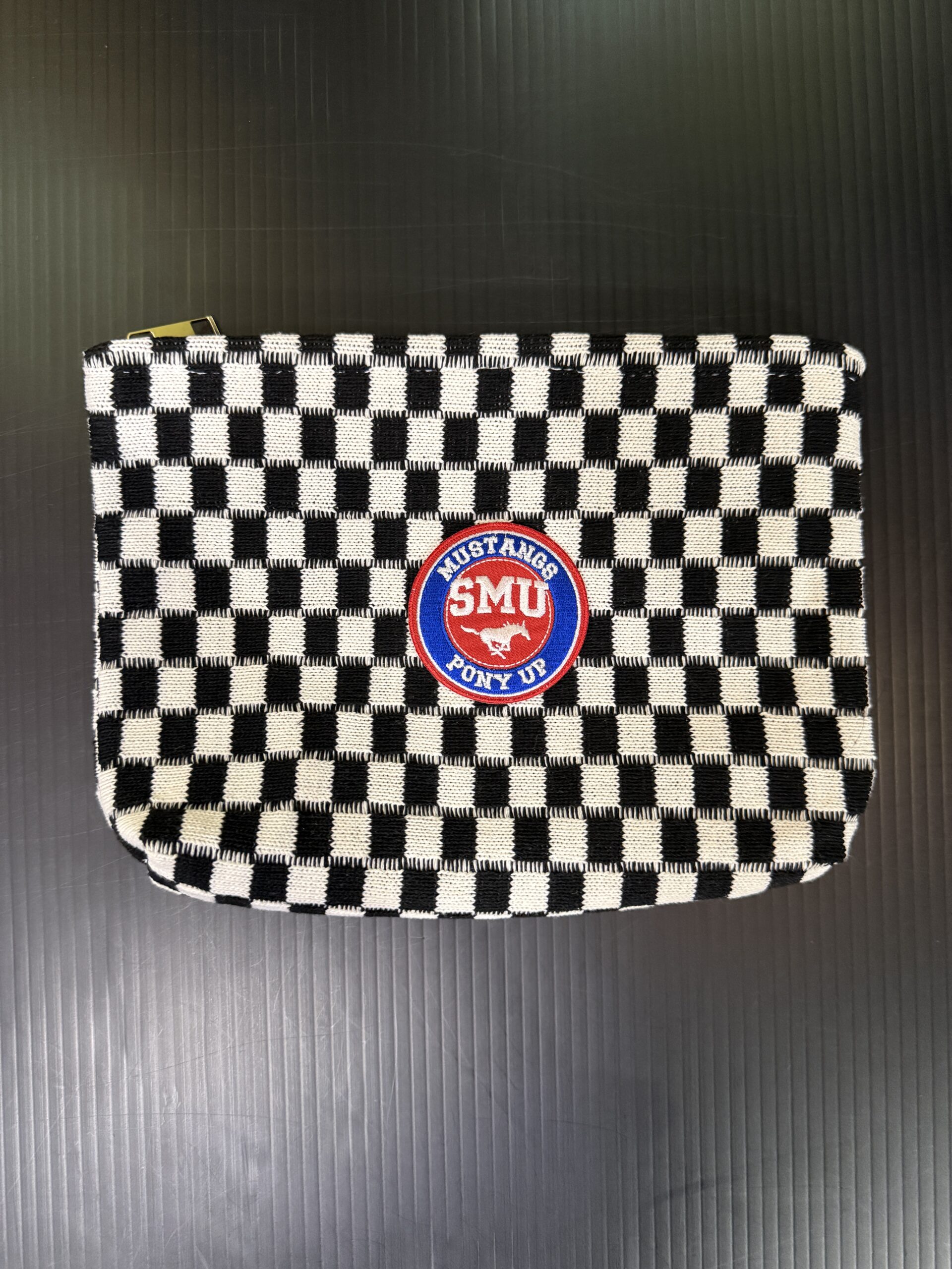 Checker Cosmetic Bag - SMU