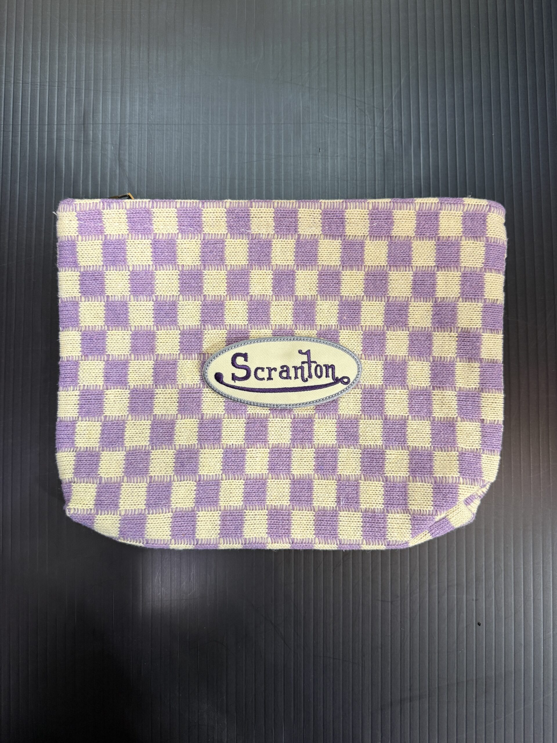 Checker Cosmetic Bag - Scranton