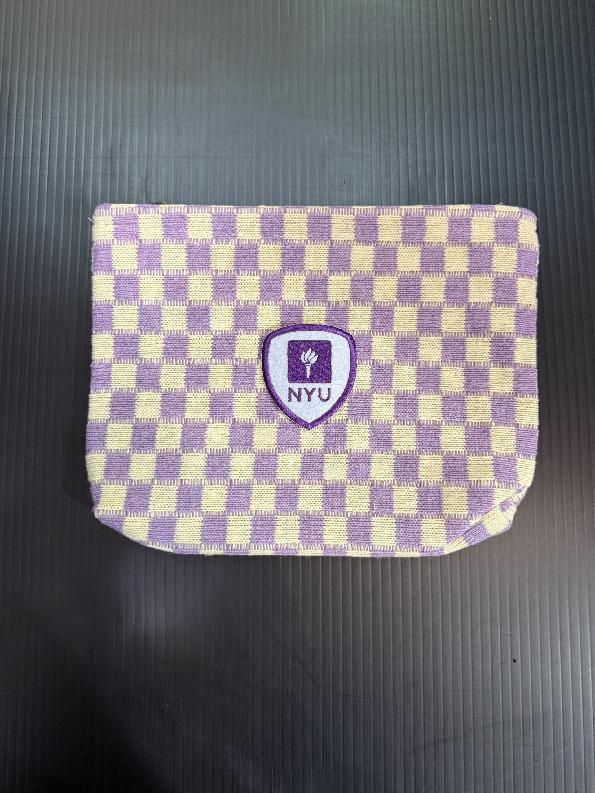 Checker Cosmetic Bag - NYU