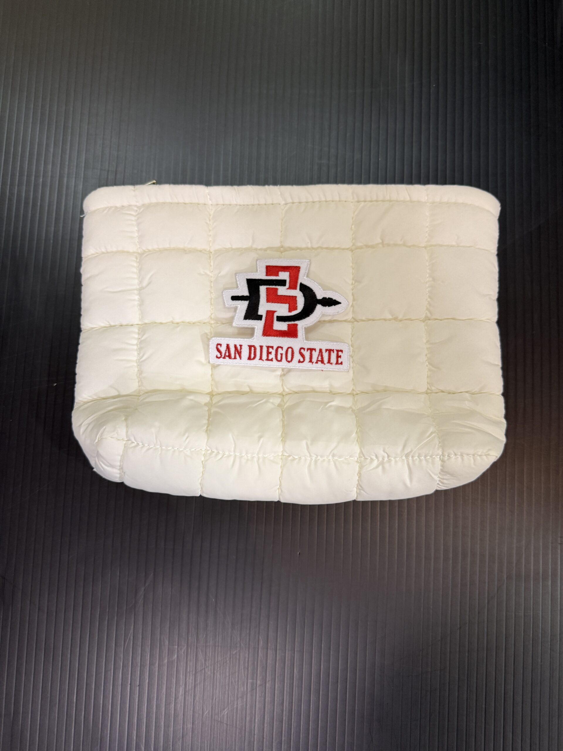 Puffer Cosmetic Bag - SDSU San Diego State University