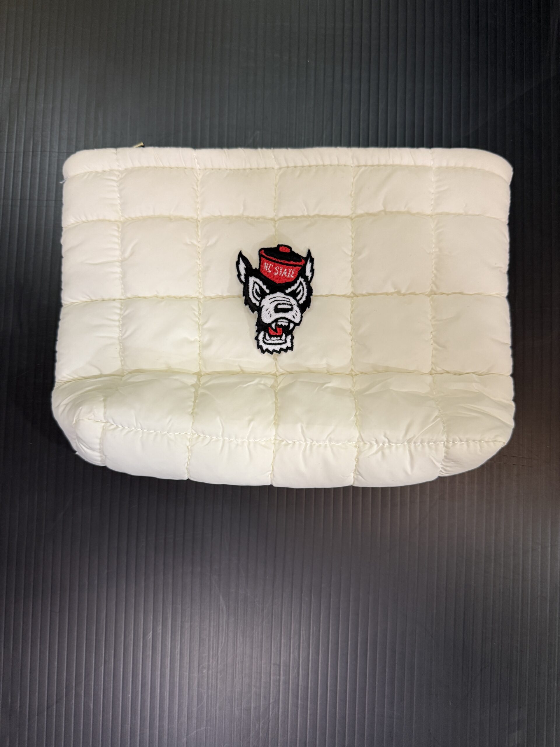 Puffer Cosmetic Bag - NC State