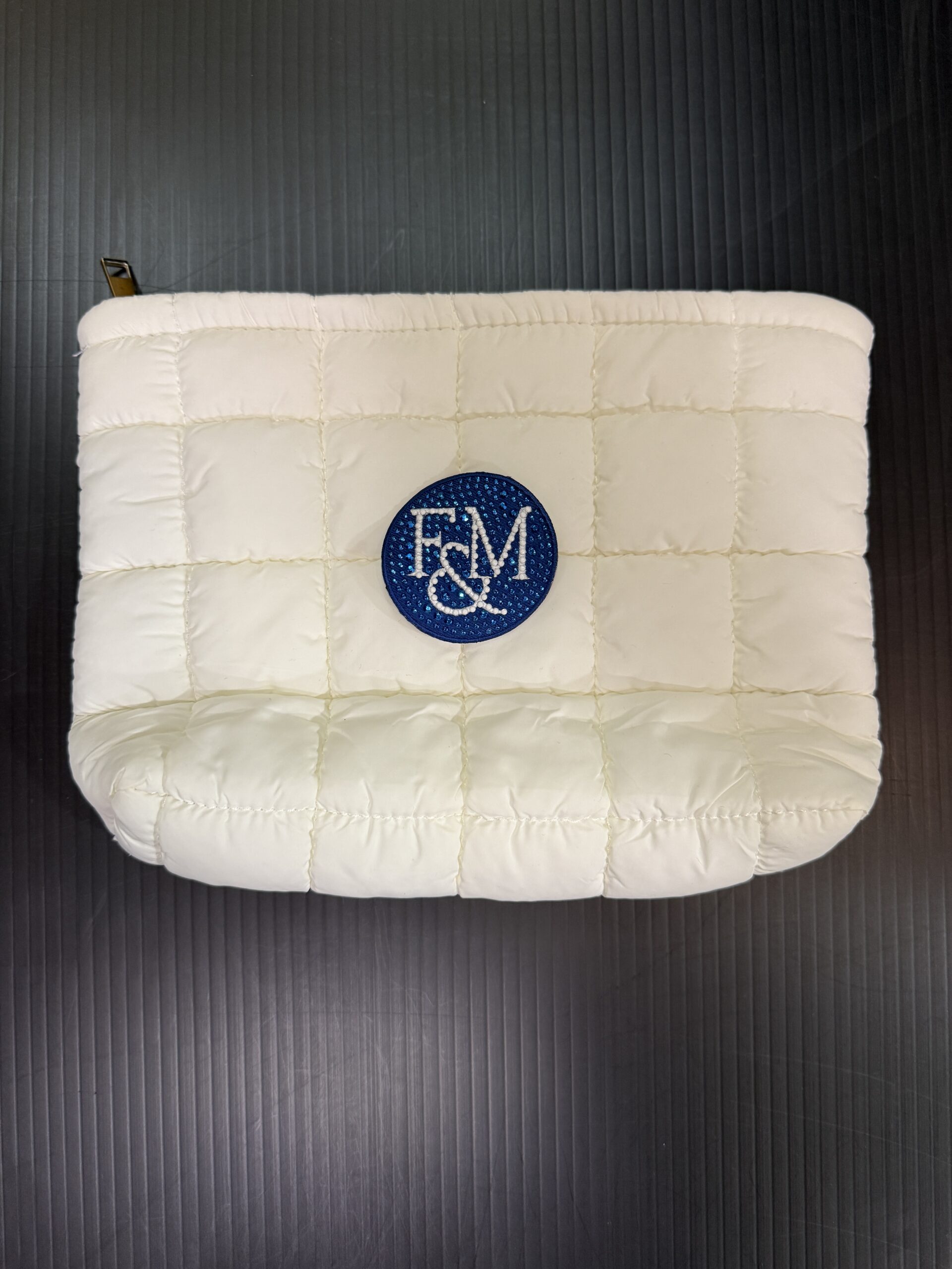 Puffer Cosmetic Bag - F&M - Franklin & Marshall
