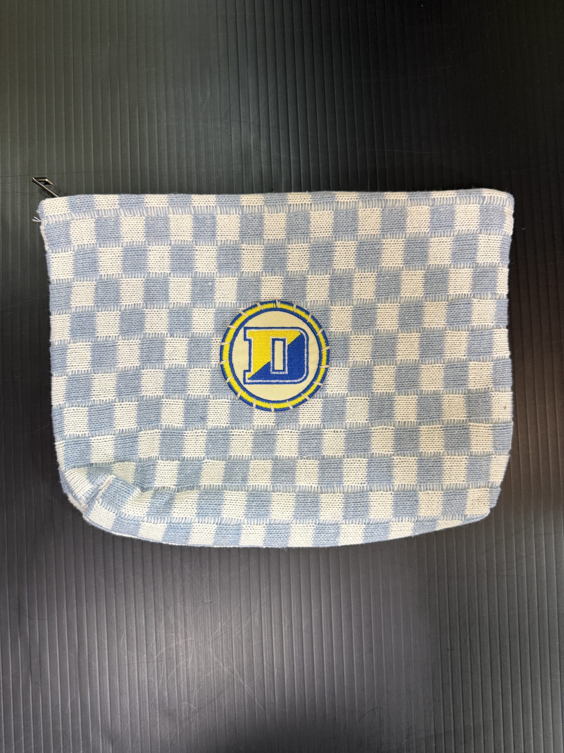 Checker Cosmetic Bag - Delaware