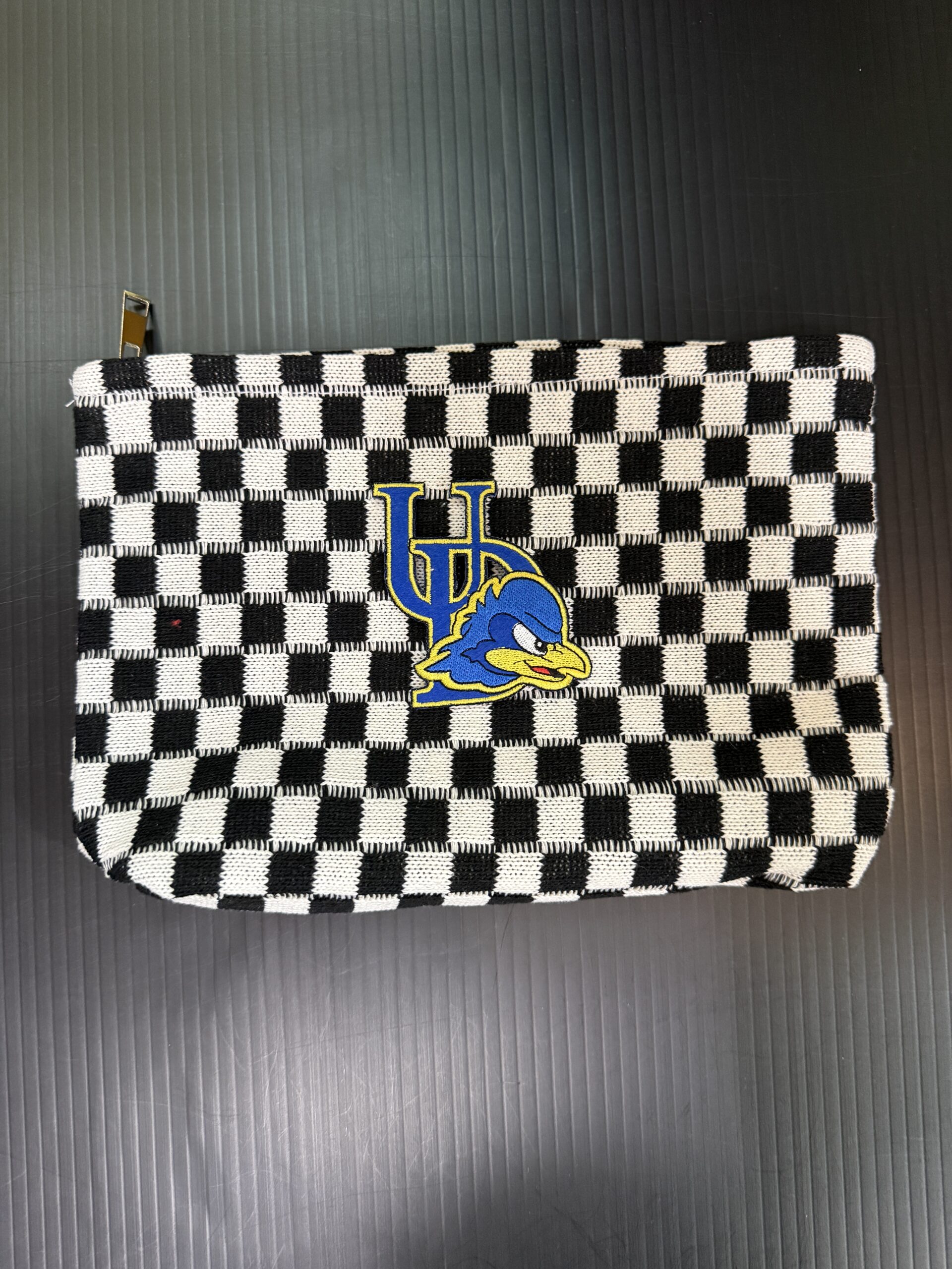 Checker Cosmetic Bag - Delaware - Image 2