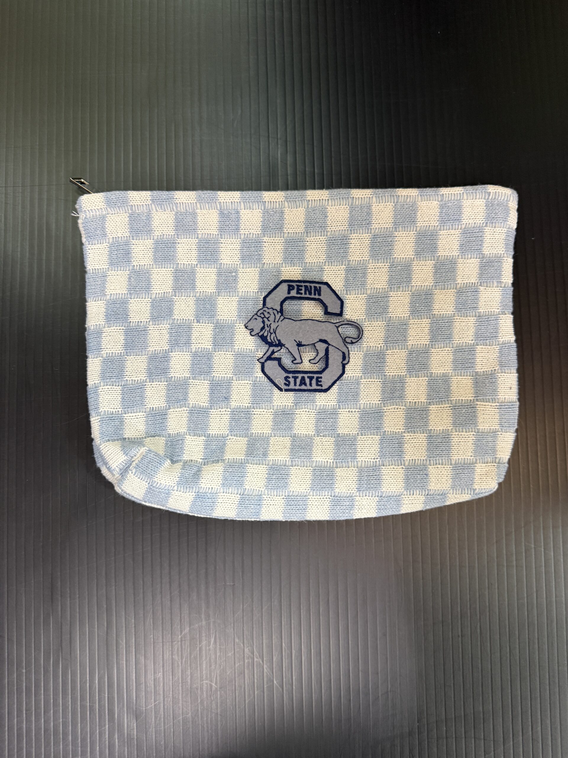 Checker Cosmetic Bag - Penn State