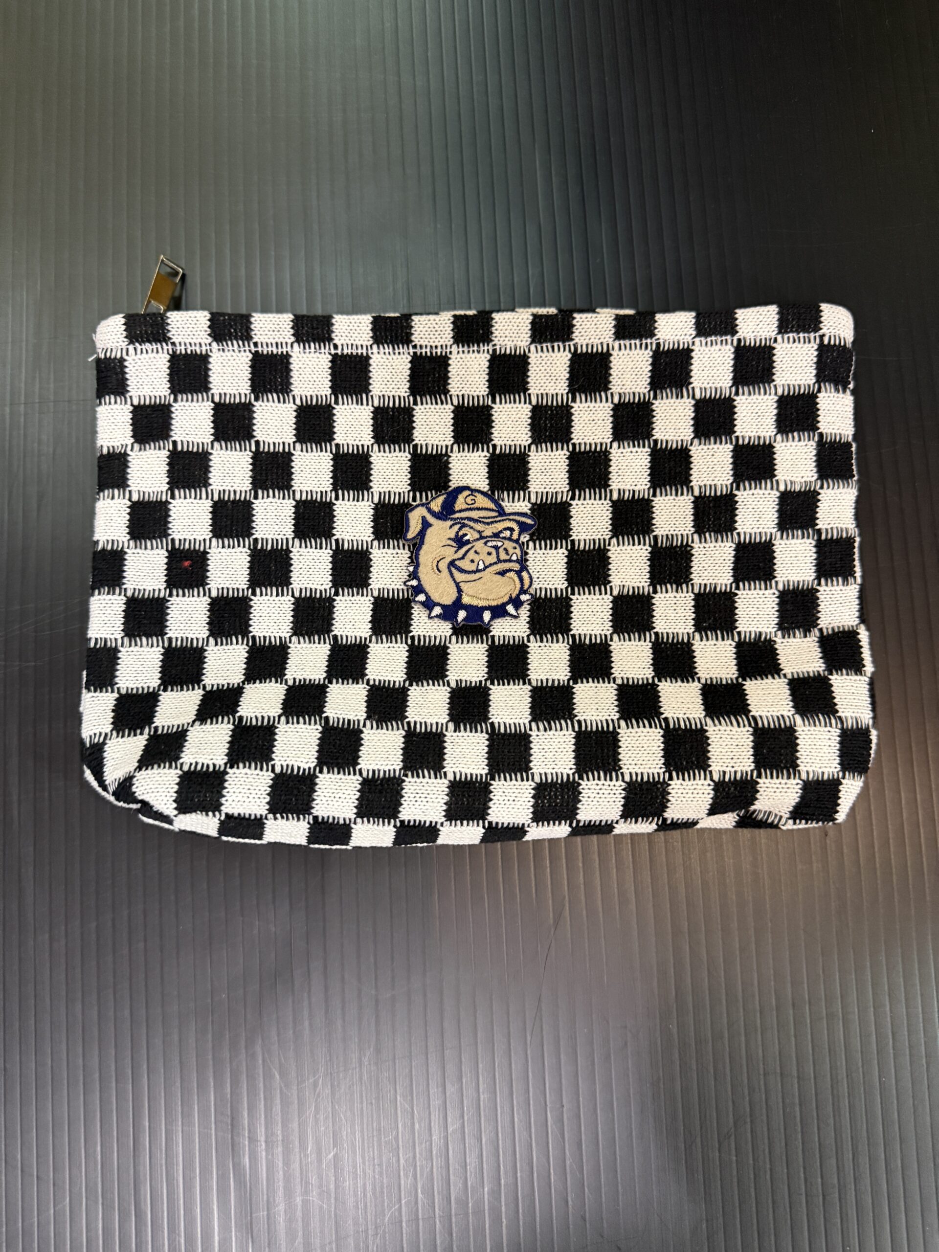 Checker Cosmetic Bag - Georgetown