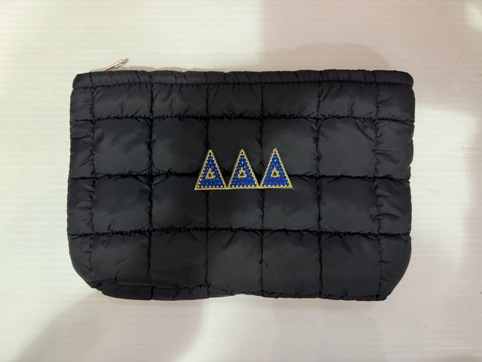Puffer Cosmetic Bag - Delta Delta Delta - Tri Delta - Image 2