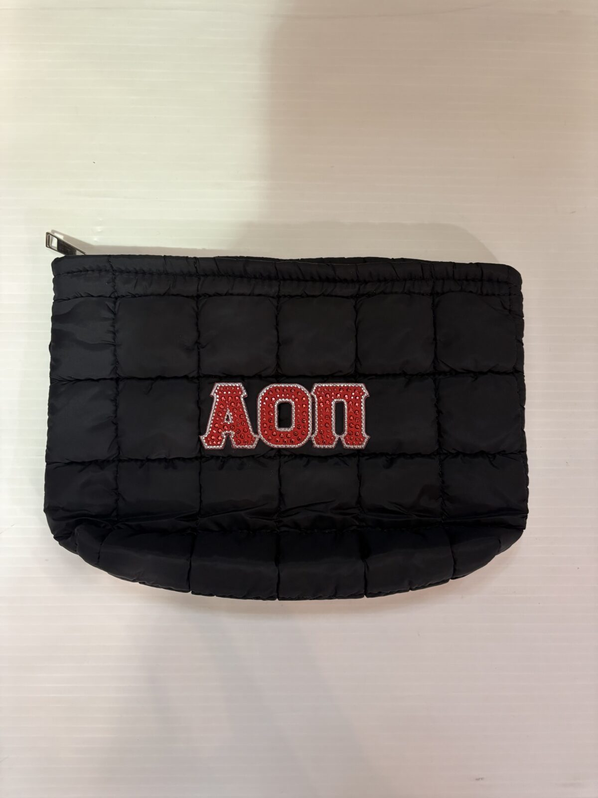 Puffer Cosmetic Bag - Alpha Omicron Pi - AOPi - Image 2