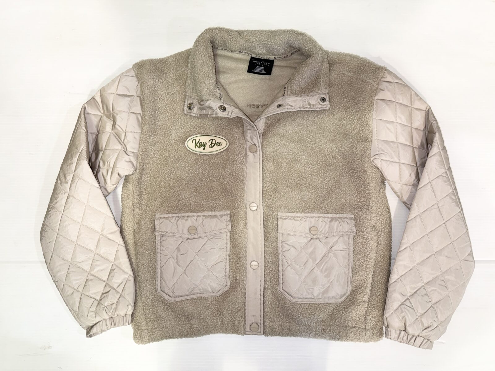 Quilted Sherpa Jacket - Kappa Delta - KayDee